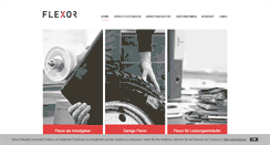 Desktop Screenshot of flexor.ch