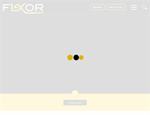 Tablet Screenshot of flexor.pl